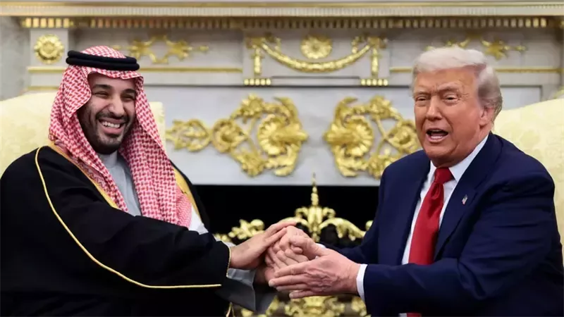 ترامب ومحمد بن سلمان