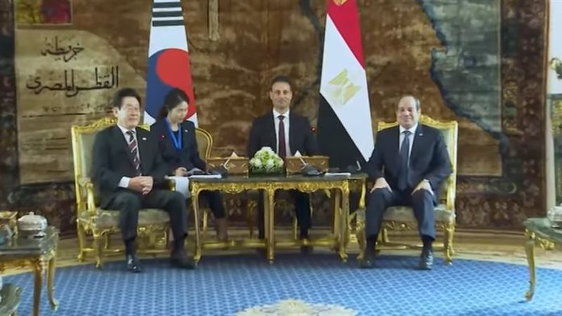 الرئيس المصري ورئيس