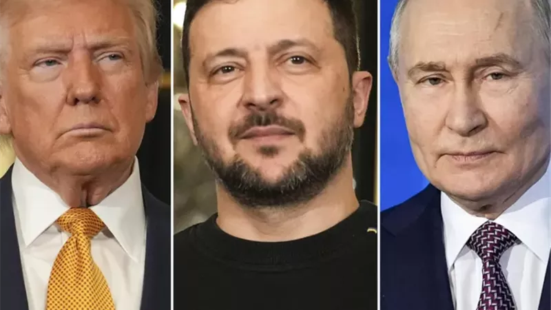 زعماء روسيا وأوكرانيا