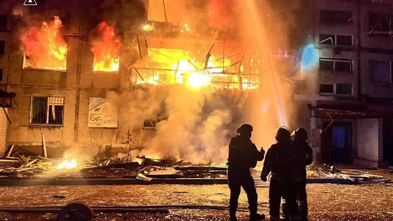 قصف روسي على أوكرانيا