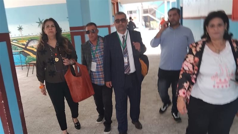 البعثة الدولية أثناء