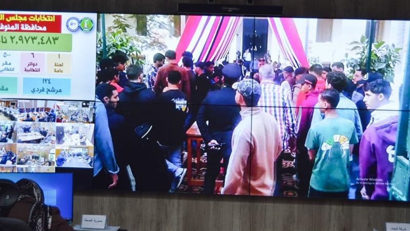 التوافد على اللجان