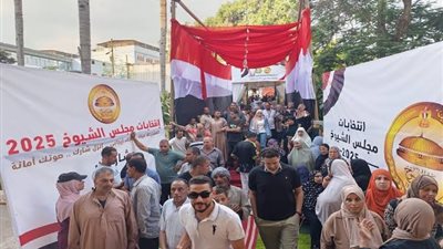 مرشح يمزق بدلته أمام لجنة اقتراع بالمنوفية ويتهم مسؤولي اللجنة بالاعتداء عليه 