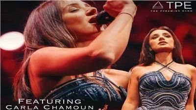 هوليوود تعانق الأهرامات.. وكارلا شمعون تخطف قلب الليلة في عرض لا ينسى