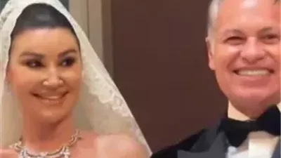 أروى جودة تحتفل بزفافها على رجل الأعمال الإيطالي جون باتيست