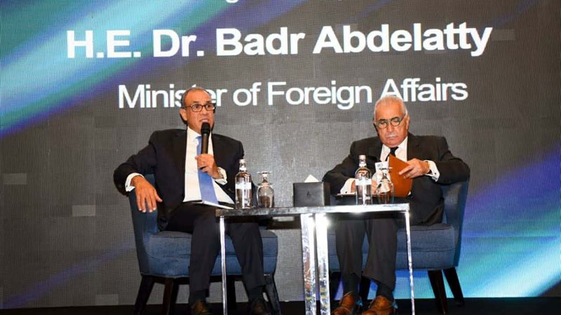 وزير الخارجية  بدر