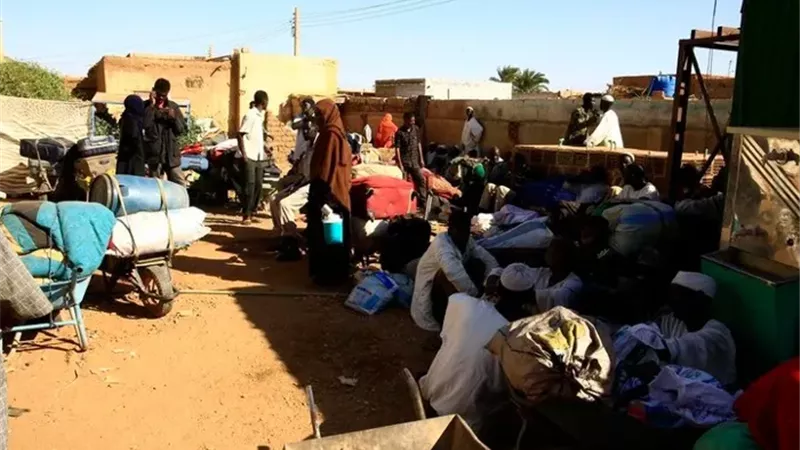 نازحون سوادنيون يفرون