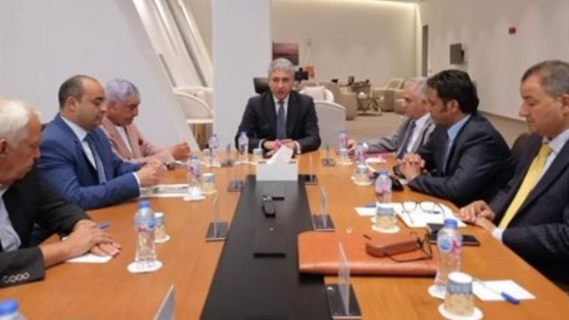 جانب من اجتماع اليوم