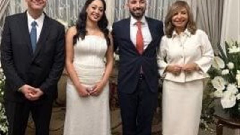 عمرو أديب ولميس الحديدي