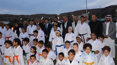 وزير الرياضة يتفقد نادي شرم الشيخ الرياضي ويفتتح ملاعب بادل تنس