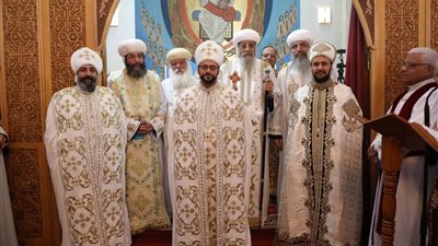 دالبابا تواضروس يصلي على 3 كهنة جدد بالعاصمة النمساوية