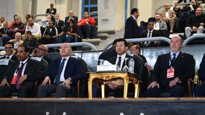 وزير الرياضة يشهد افتتاح بطولة العالم للكاراتيه للكبار وذوي الهمم