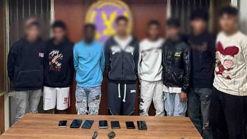 المتهمين والمضبوطات