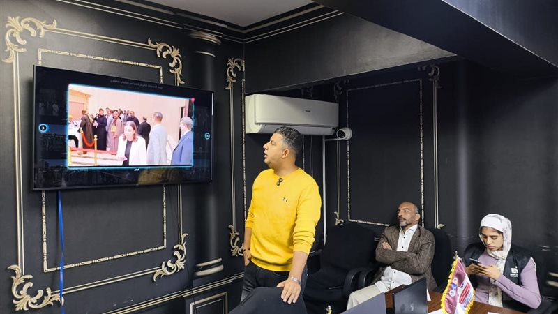 د.محمد ممدوح أثناء