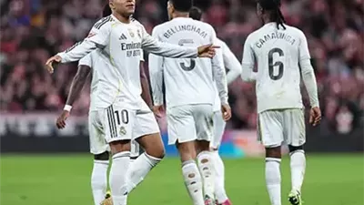 مبابي يقود هجوم ريال مدريد أمام سيلتا فيجو في الدوري الإسباني 