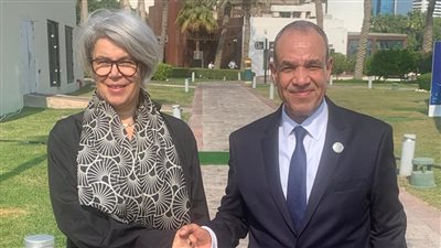 وزير الخارجية يلتقي مبعوثة الاتحاد الأوروبي للقرن الأفريقي