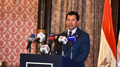 وزير الرياضة يشهد المؤتمر الصحفي لإطلاق نصف ماراثون الأهرامات 2025