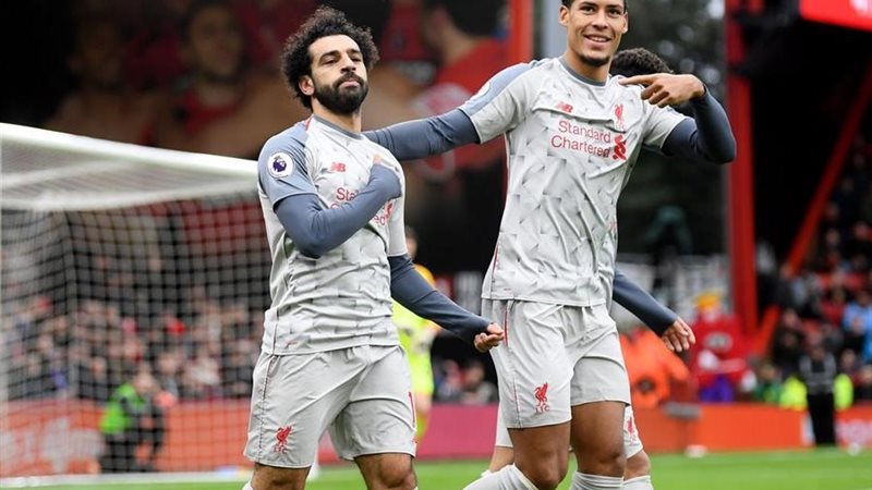 فان دايك وصلاح