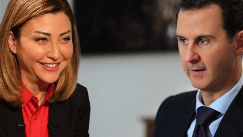 بشار الأسد - لونا