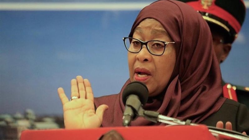  رئيسة تنزانيا «سامية