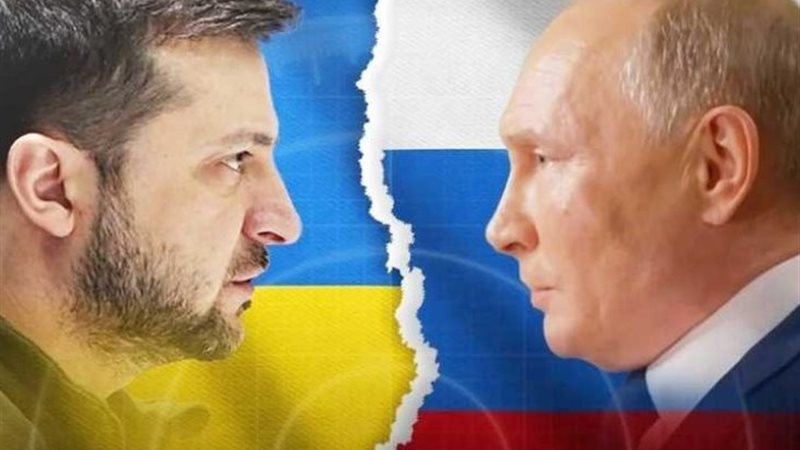 زيلينسكي وبوتين المواجهة