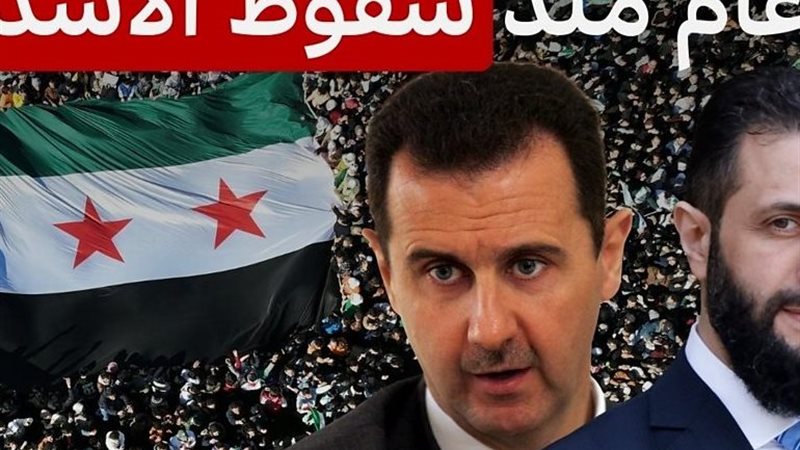 أحمد الشرع مع الأسد