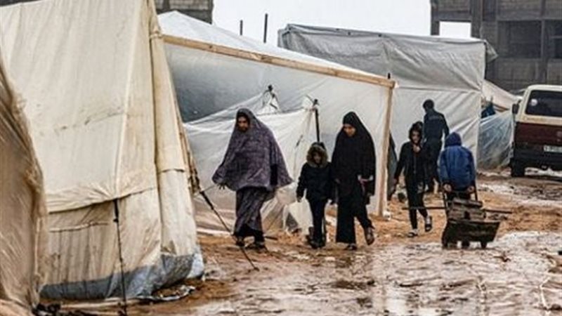 خيام النازحين في