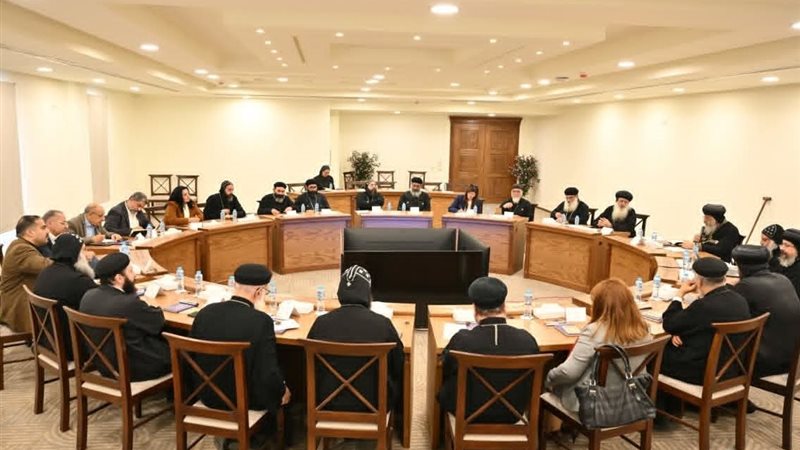 قداسة البابا مع ممثلي