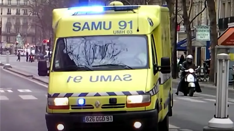 إسعاف فرنسي