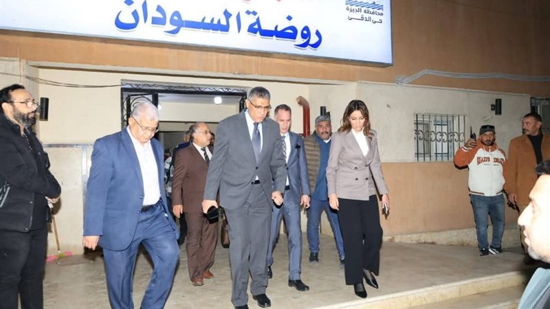 محافظ الجيزة يتفقد