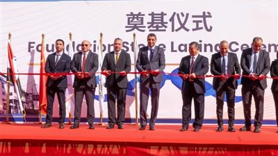 وضع حجر الأساس لمصنع صيني للزجاج بمنطقة السخنة .. باستثمارات 70 مليون دولار