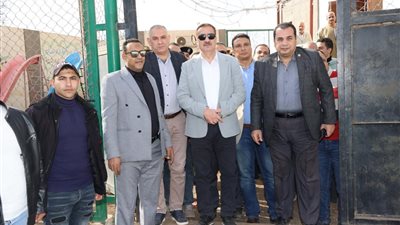 محافظ المنوفية يطلق شارة بدء التشغيل التجريبي لمشروع صرف صحي أبو رقبة باستثمارات 50 مليون جنية 