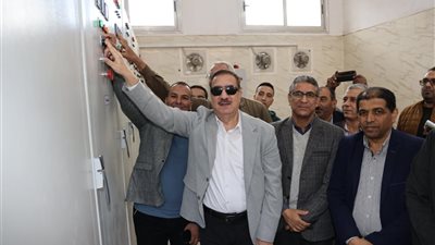 باستثمارات 55مليون جنيه..محافظ المنوفية يطلق التشغيل التجريبي لمشروع صرف صحي كفر قورص