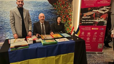 مشاركة أوكرانيا في معرض EDU Gate تعزز التعاون الأكاديمي الدولي مع مصر