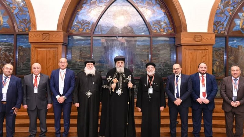 قداسة البابا مع رؤساء