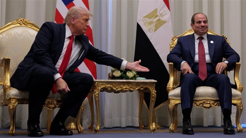 الرئيس السيسي ودونالد