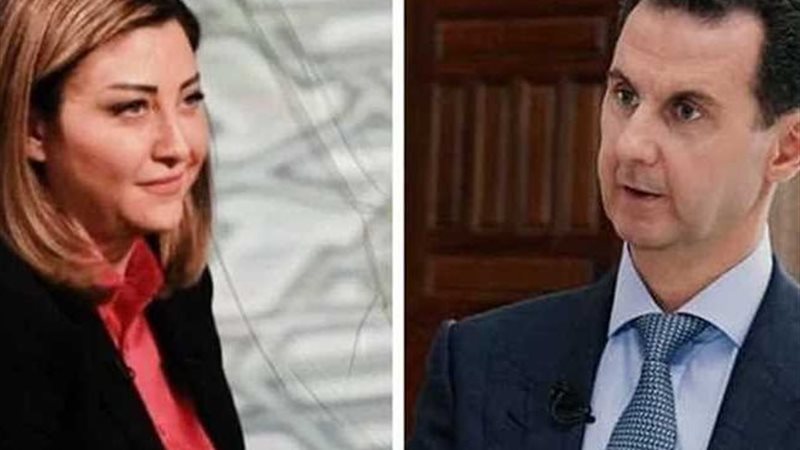 بشار الأسد - لونا