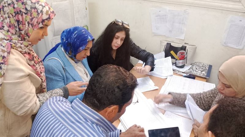 جانب من حملة الصحة