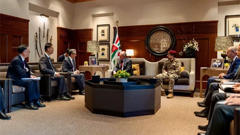 استقبل ملك الأردن