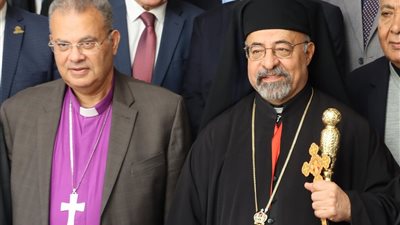 بطريرك الكاثوليك يستقبل رئيس الطائفة الإنجيلية للتهنئة بعيد الميلاد المجيد 