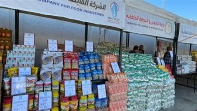 وزير التموين ومحافظ الجيزة يفتتحان سوق اليوم الواحد في حدائق الأهرام