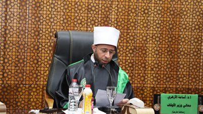 وزير الأوقاف في مناقشة علمية بجامعة الأزهر بأسيوط