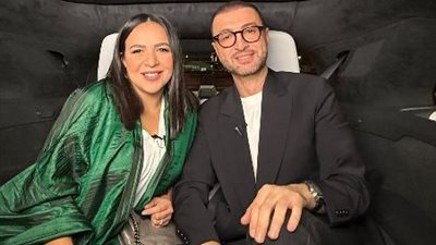 مزحة إيمي سمير غانم مع زوجها حسن الرداد يشعل مواقع التواصل