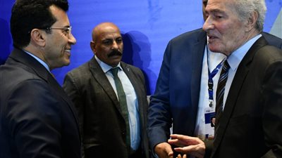 وزير الرياضة يهنئ الدكتور حسن مصطفى لفوزه برئاسة الاتحاد الدولي لكرة اليد