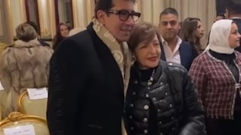 هاني رمزي والفنانة