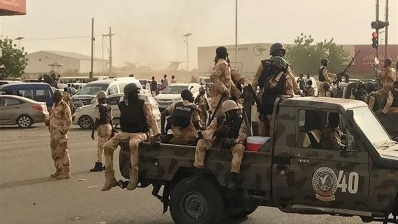 المواجهات بين الدعم