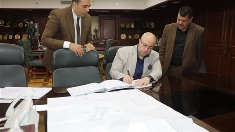 محافظ بني سويف يعتمد