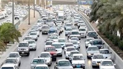 النشرة المرورية.. كثافة في شوارع القاهرة والجيزة صباح اليوم