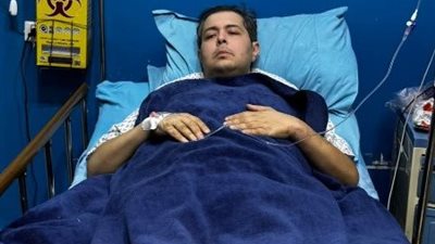 كريم مغاوري يدخل العناية المركزة للمرة الثالثة