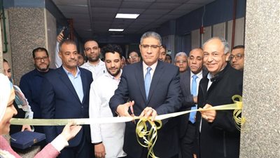 محافظ الجيزة يفتتح قسم رعاية المخ والأعصاب بمستشفى الوراق المركزي 